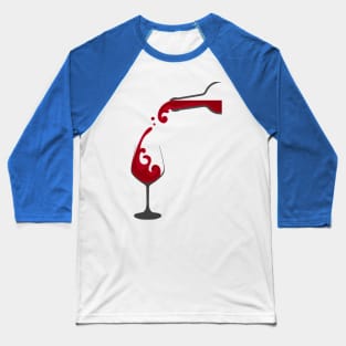 Red Wine Baseball T-Shirt